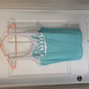 PINK low back tank top